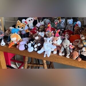 Huge Bundle of Ty Beanies Retired